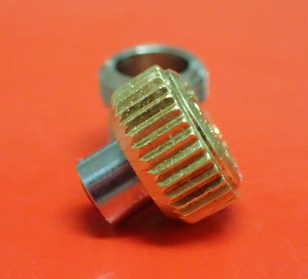 Genuine ROLEX PATENT Gold Crown w/Tube 6.1mm Bubble back Oyster Royal #685