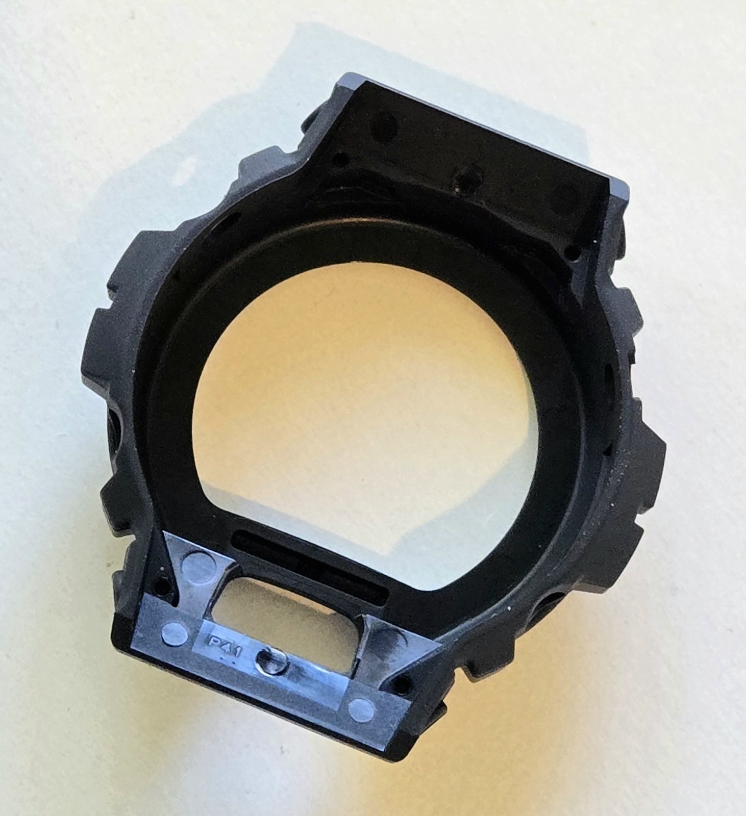 Genuine Casio Replacement BEZEL for DW6900BWD-1 BLACK DW6900 Blue letters NEW