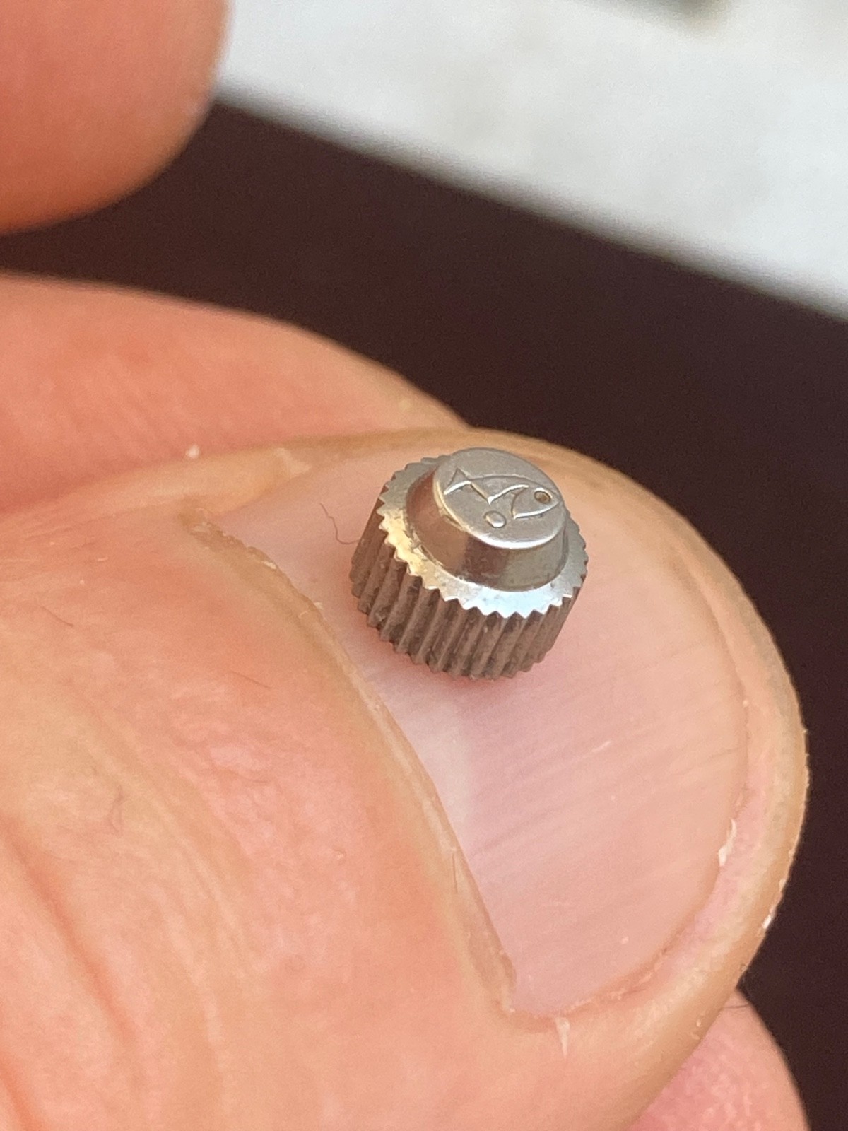 Philip Watch Caribbean 1000 Meters 5.6mm Screw Down Crown VERY RARE VINTAGE