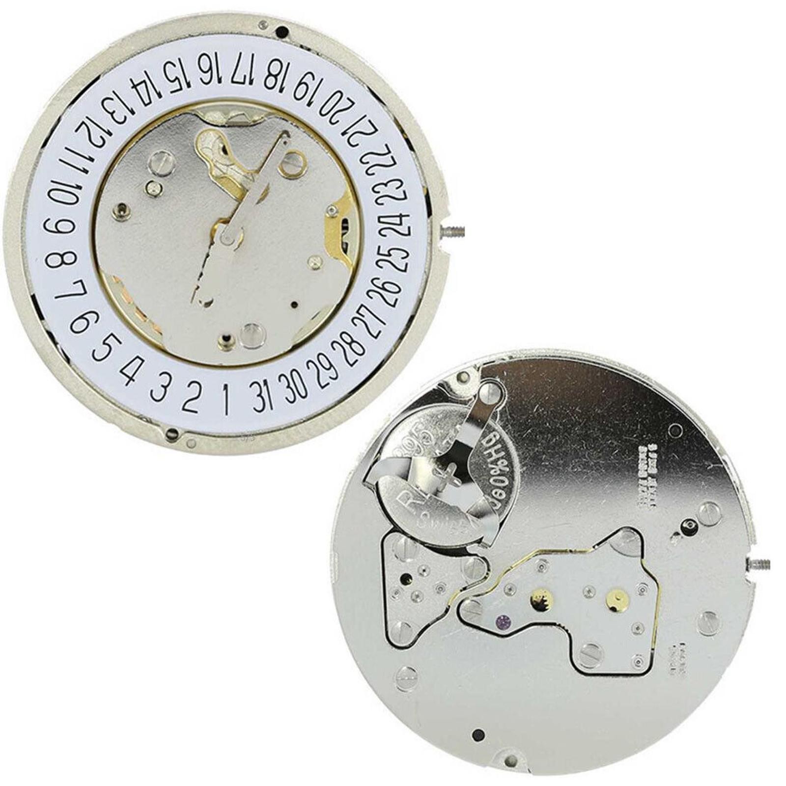 Quartz Watch Movement with Battery 5 Hands Single Calendar For RONDA 5021.D O
