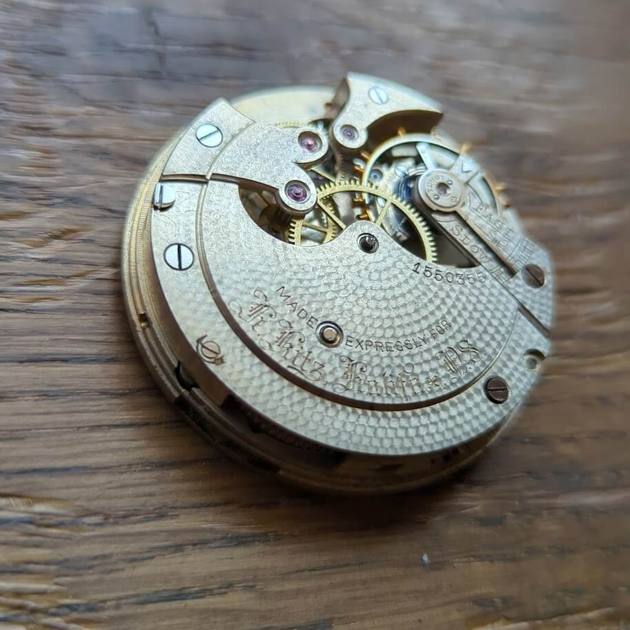 Longines Private Label for Henry Kitz, Halifax NS Pocket Watch Movement (Wi4)
