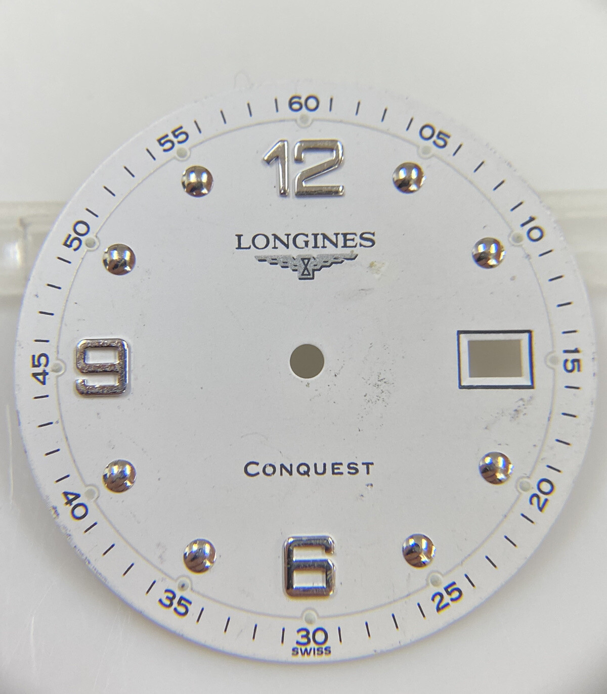 Genuine Longines Conquest 27.5mm White Dial for Cal. 156(ETA.255.411)