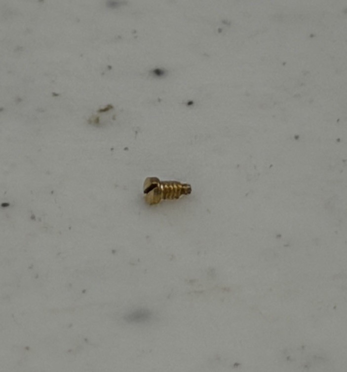 Breitling Bezel Screw 18k Gold Authentic