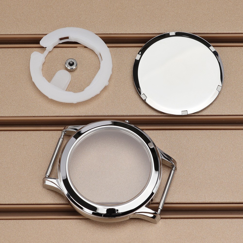 40.5mm Business Watch Case Polished 316 Stainless 10ATM For Miyota GM00 Movement