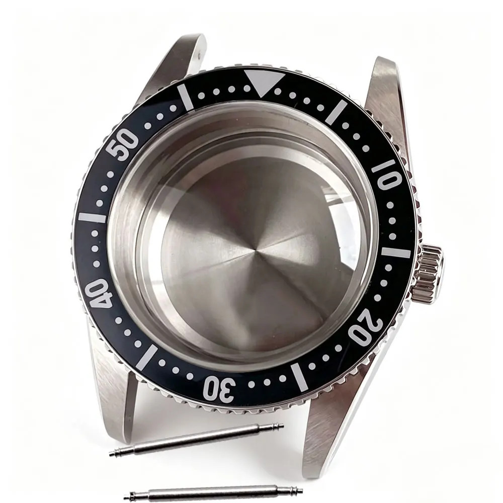 Tandorio 20ATM 38mm Mod NH34 NH35 Steel Diver Men Watch Case For NH35 NH36