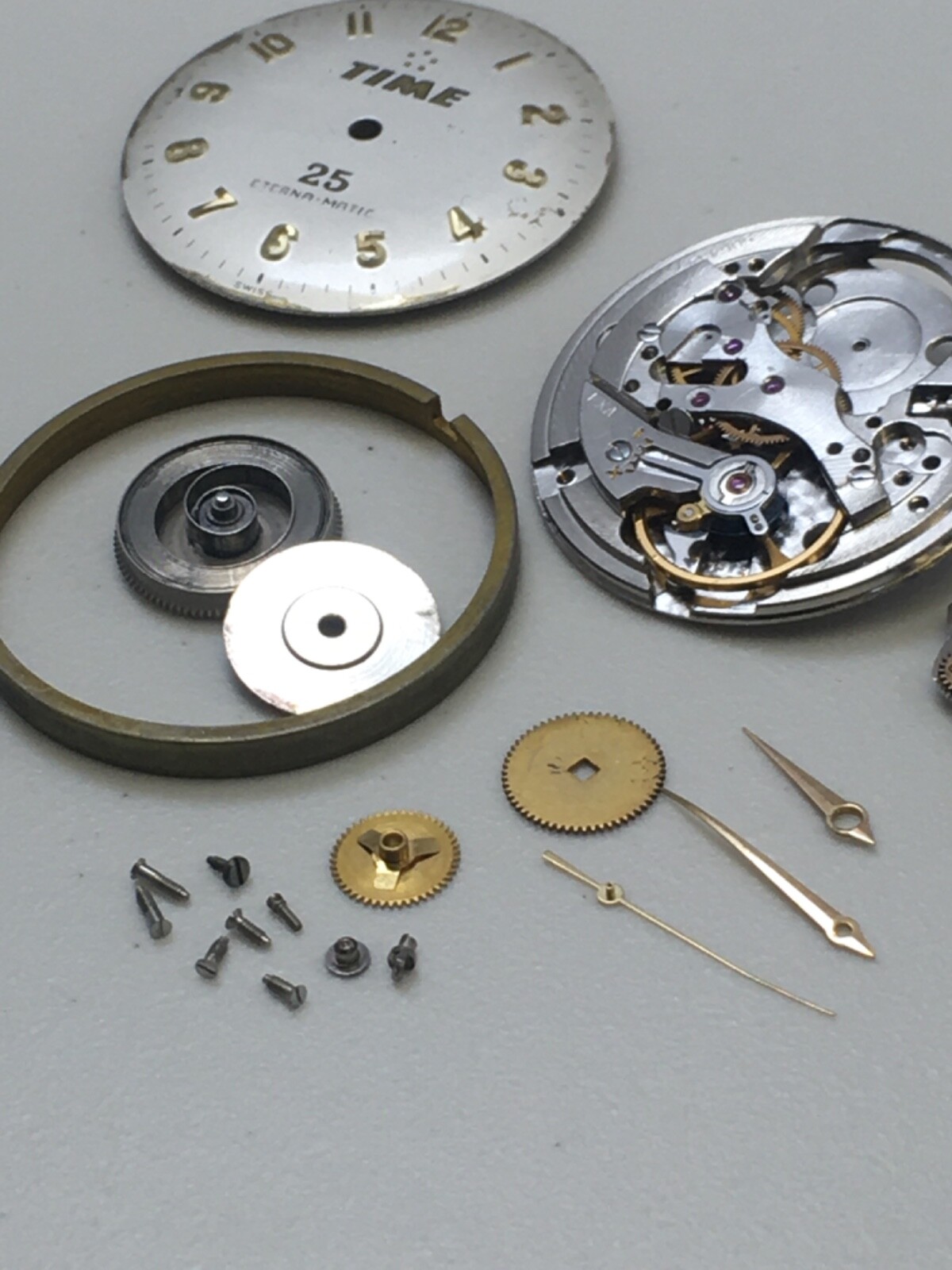 Vintage Eterna-Matic Cal. 1414U Automatic Wristwatch Movement for Spares/Repair