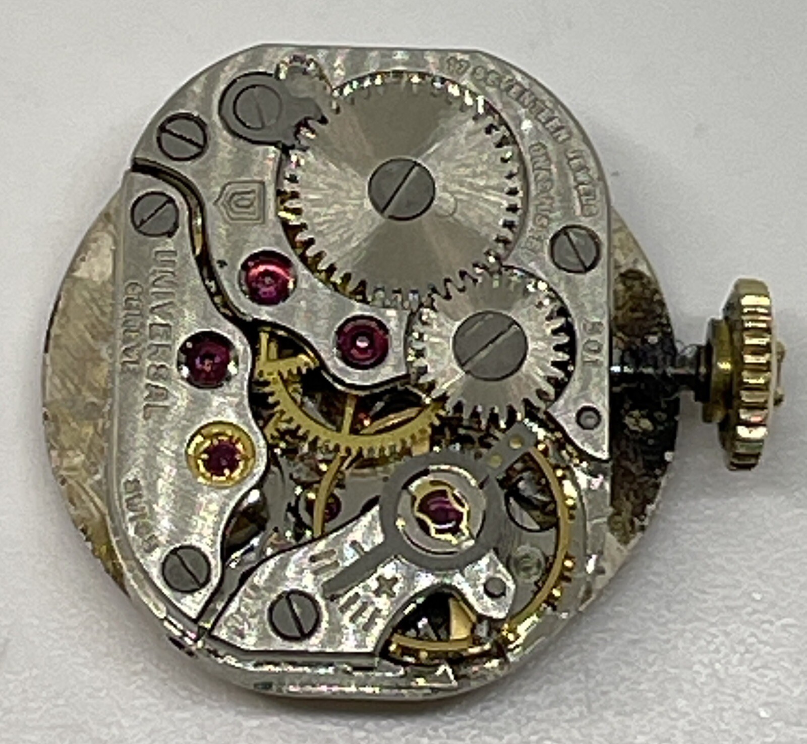 UNIVERSAL GENEVE MOVEMENT Swiss 17 Jewels Runs