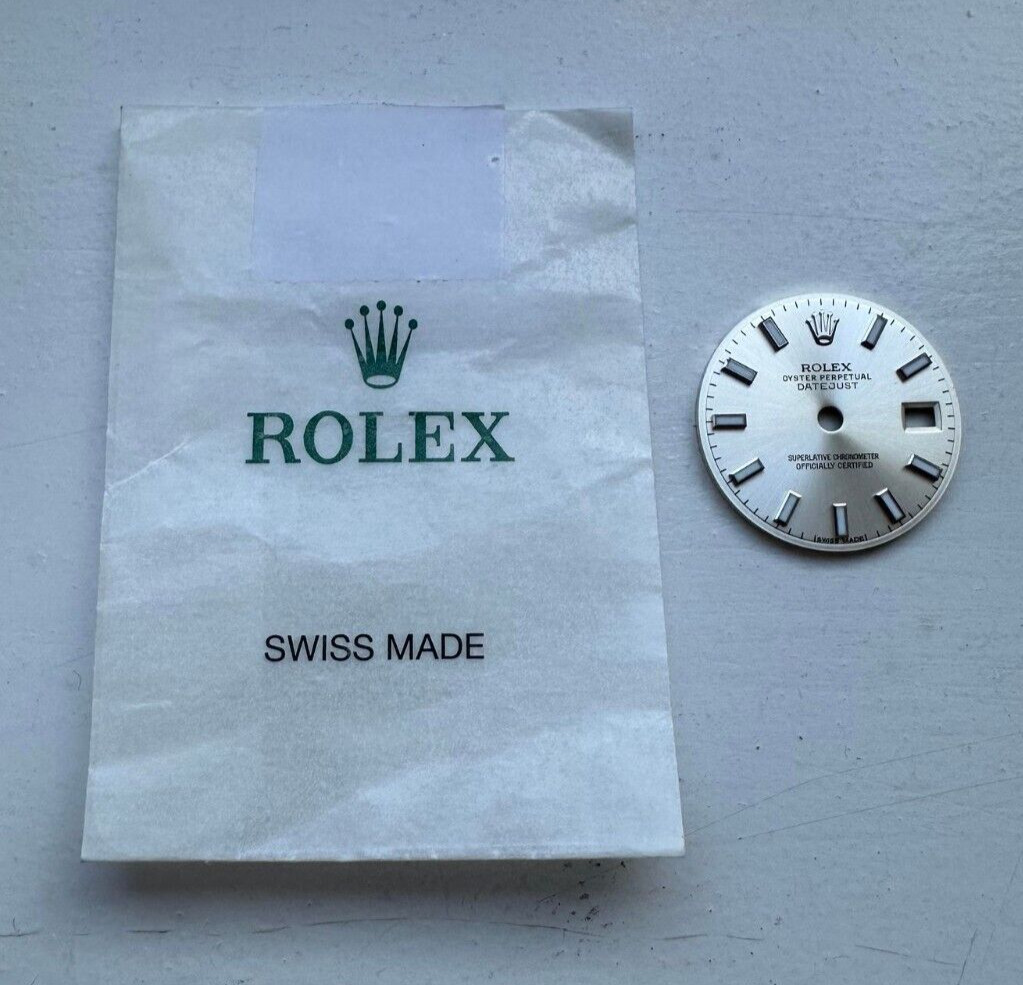 Rolex Dial Date Datejust 26mm Lady 6916 6917 Silver Sunburst 2035 2135 2235