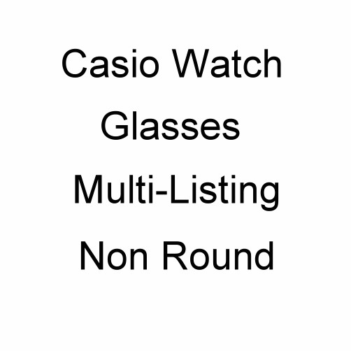 Casio Replacement Generic Non Round Crystals For Various Models