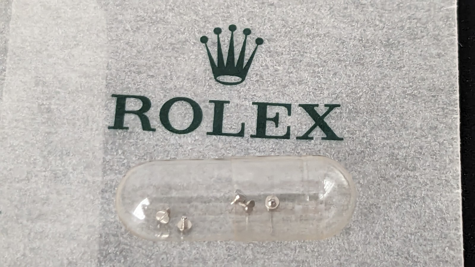 Rolex Genuine 2130 2135 5115 Screw For Pallet Minute Pinion Auto Bridge 5 Piece
