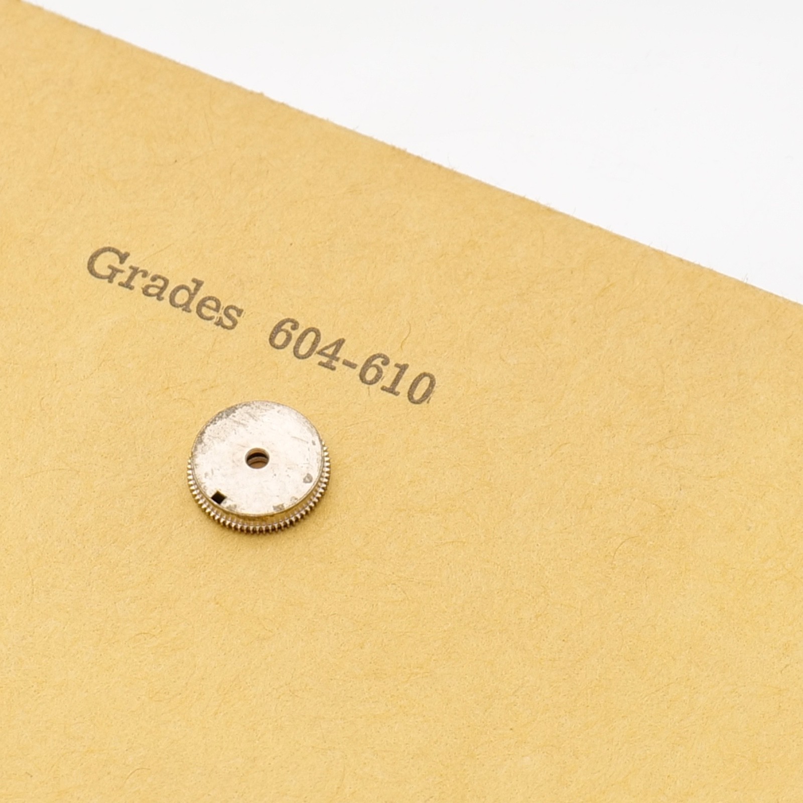 Hamilton 115871 Watch Barrel & Cap Part New Old Stock Fits 604-610 (G18D13)
