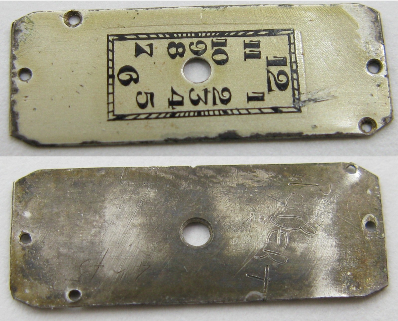 Quality Watch baguette Movement 18 jewels, All adj. for parts / seal of Geneve