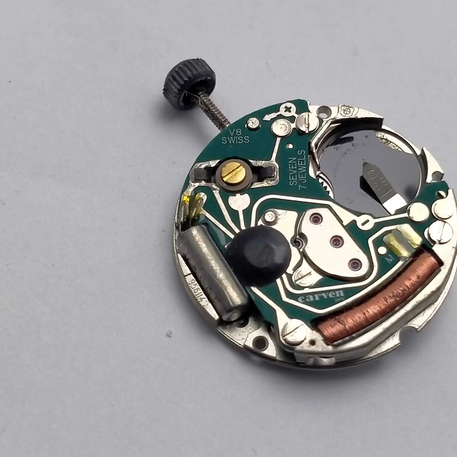 Longines ETA 956.114 Quartz Watch Movement For Parts Repair