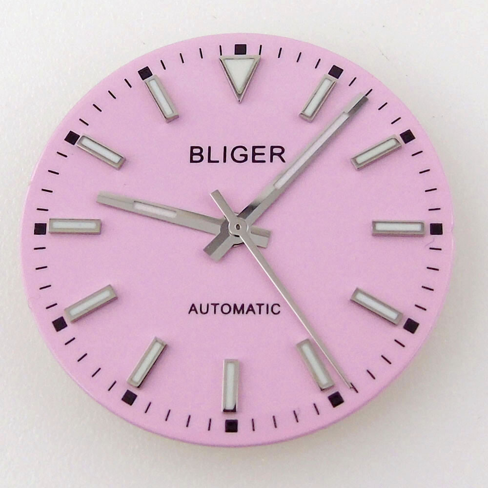 Bliger 29.2mm Lume Watch Dial Hands Set Fit NH35 NH36 2813 MIYOTA82 ETA2824 2836