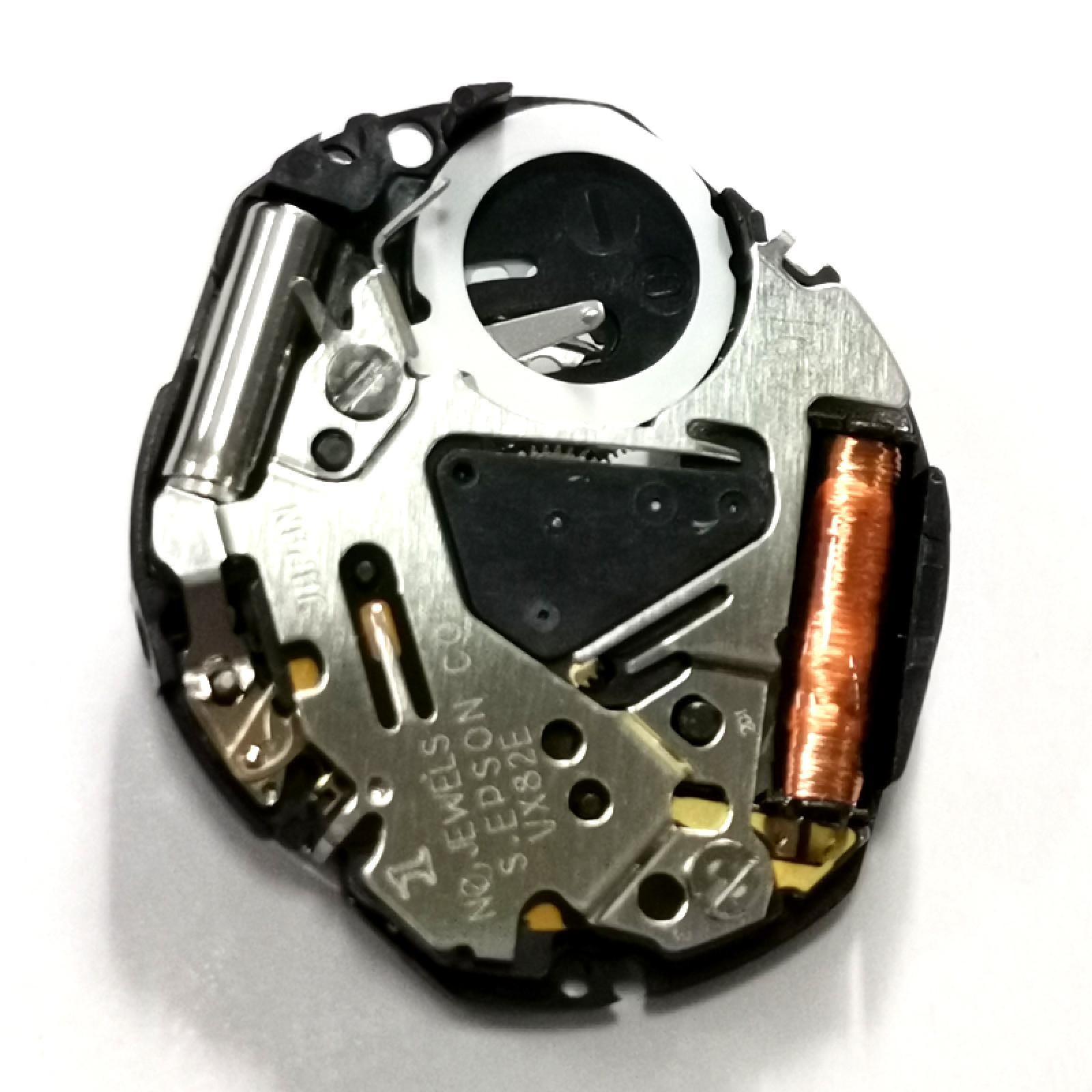 3-Hand Single Calendar Date @ 6 Quartz Watch Movement Kit for Japan VX82 VX82E