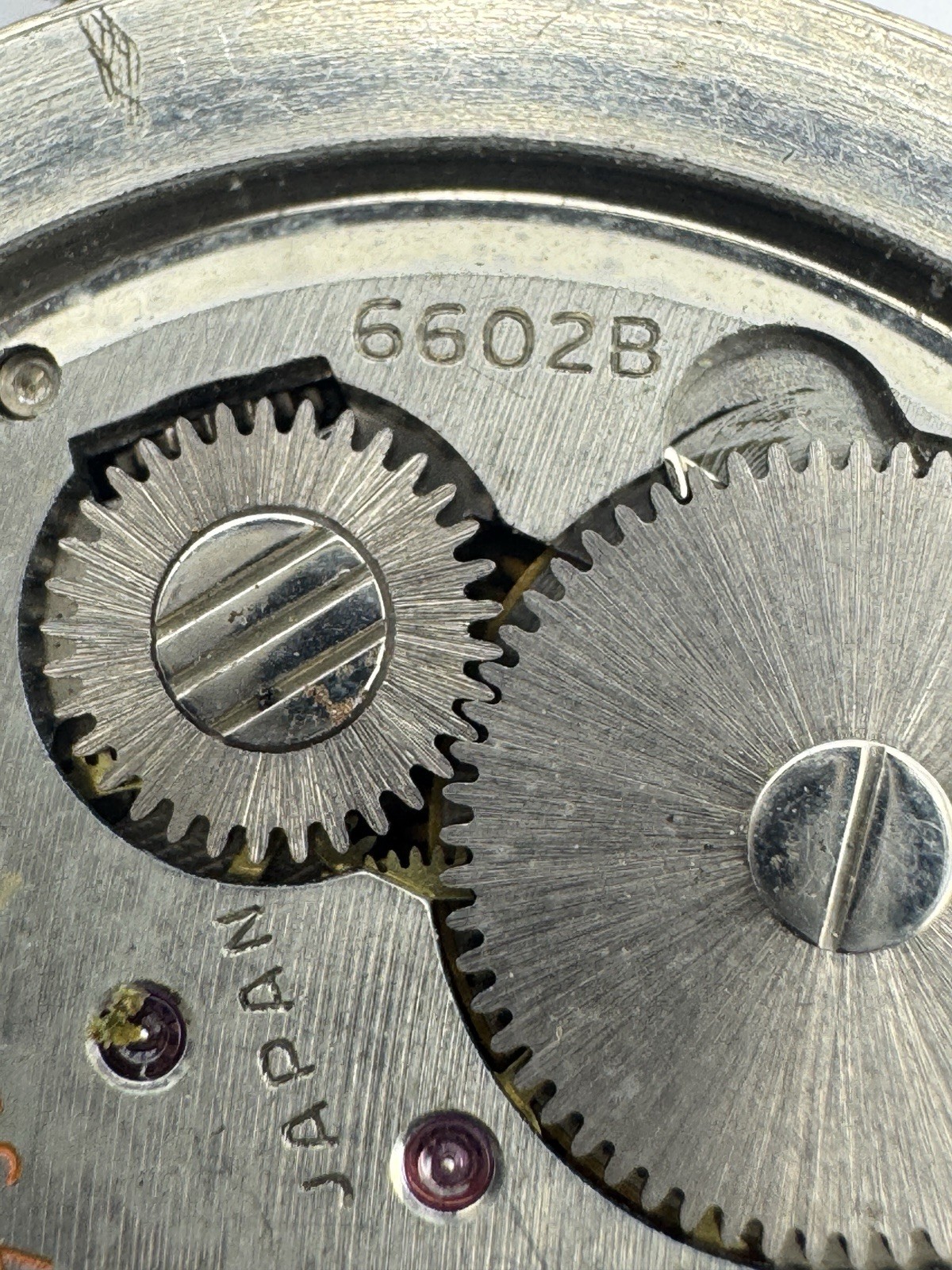 Vintage Seiko Sportsman Cal 6602B Watch Movement – Runs
