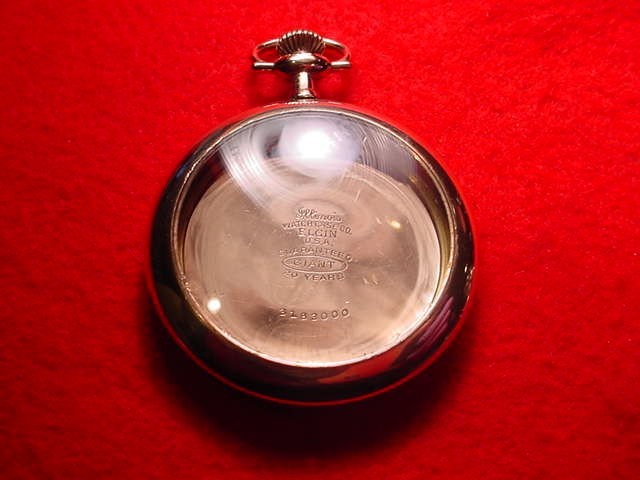 12 SIZE YELLOW GOLD FILLED 20 YEAR ILLINOIS WATCH CASE CO OPEN FACE CASE! #120