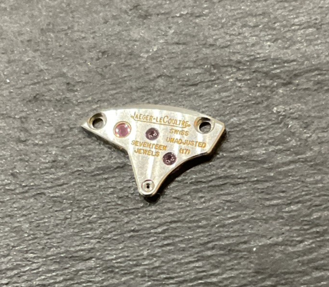 Jaeger LeCoultre Cal 846 Train Wheel Bridge Part 110 Genuine JLC – WP1-66