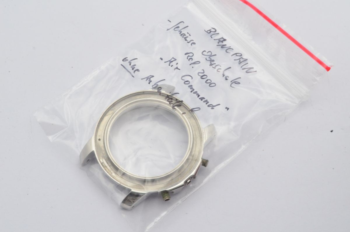 Blancpain Herren Ref. 2000 Gehäuse Case Edelstahl Vintage Air Command