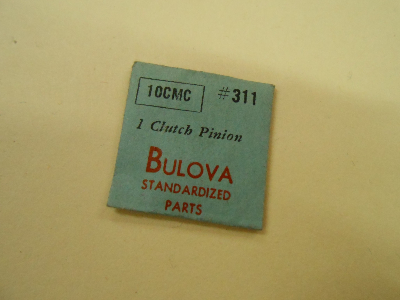 BULOVA watch part 10CMC CLUTCH PINION #311 nos