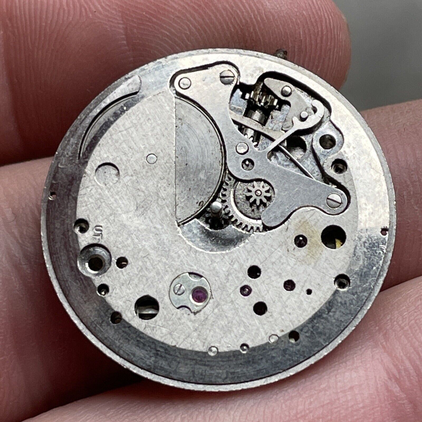 Vintage Enzo Watch Co. 17 Jewel Swiss Unadjusted Movement