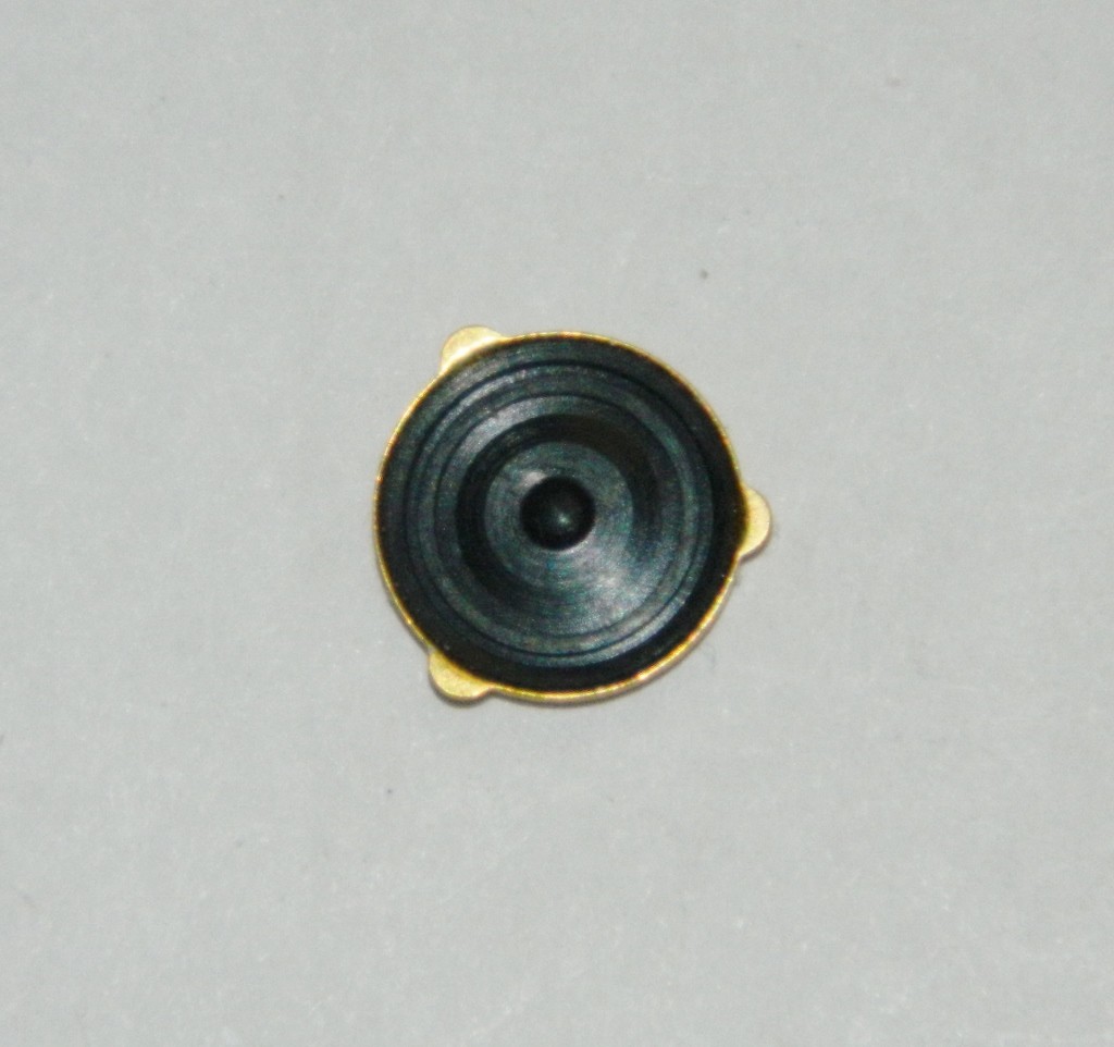 Swatch Gold 9mm Battery Cover fits 25mm wide lady plastic watches