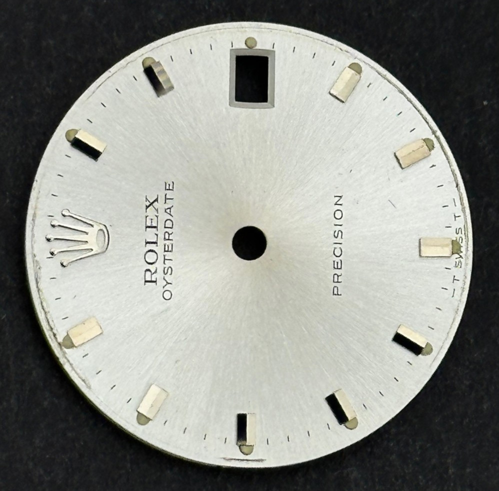 Vintage Rolex Oysterdate Precision Watch Dial For 6466