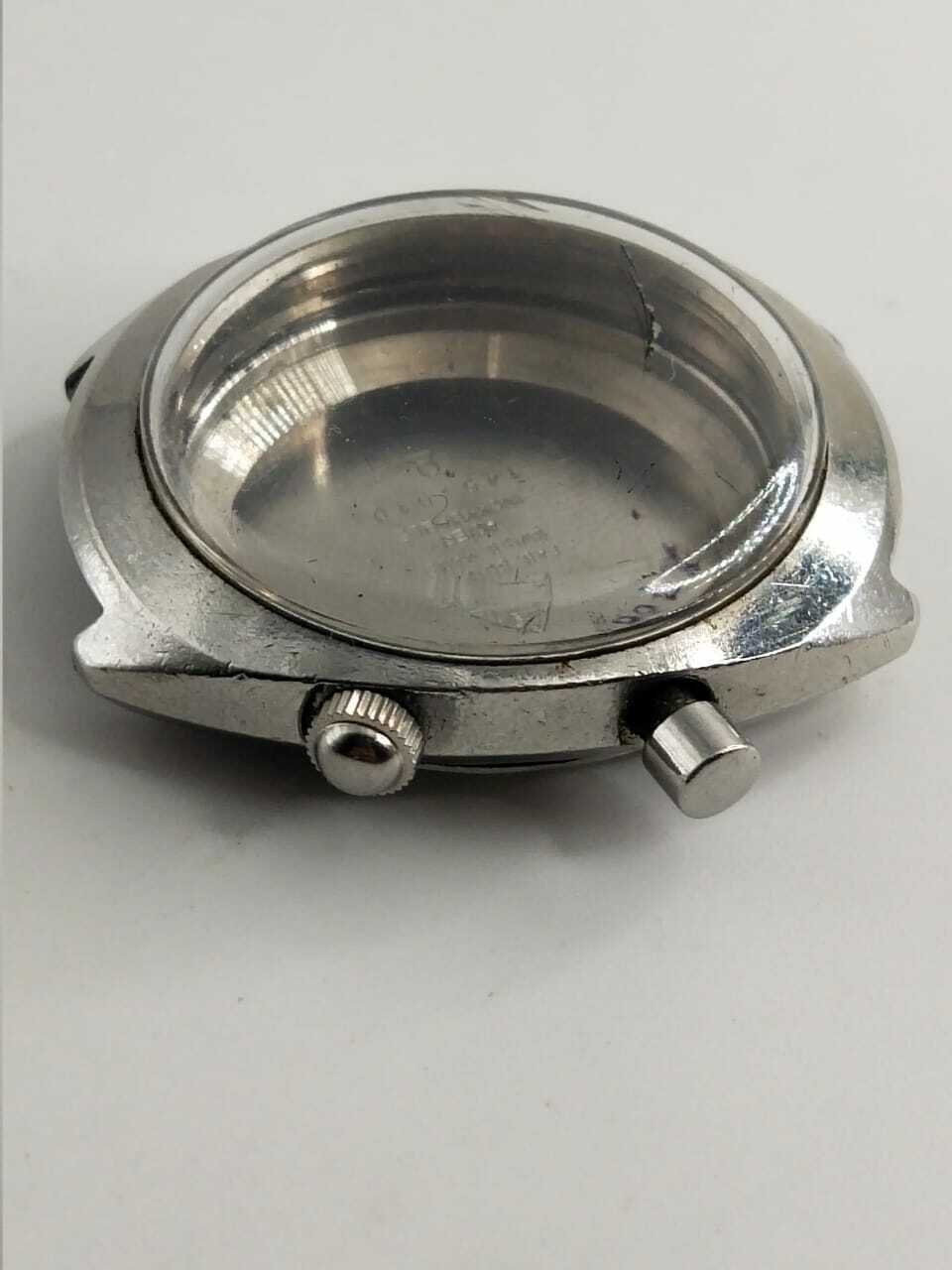 Omega 865 Chrono stop Case complete case omega Ref 145.010 for parts