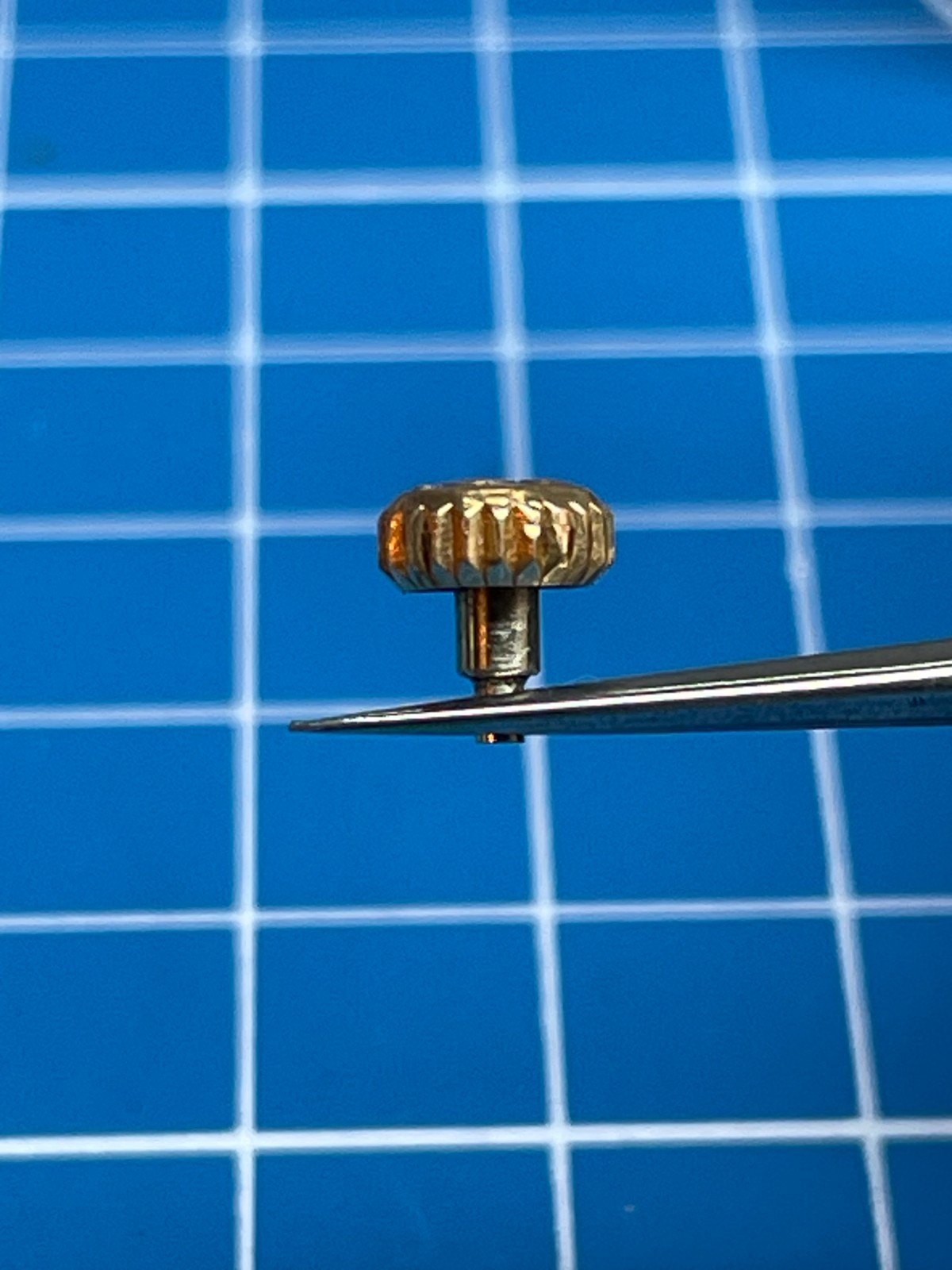 Vintage Pre-1960 Rare Rolex 6mm Yellow Gold Brevet “cross” Crown