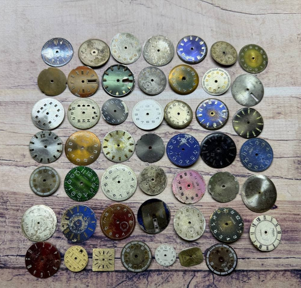 Dial for Soviet mechanical wristwatches of various types, Raketa and other USSR