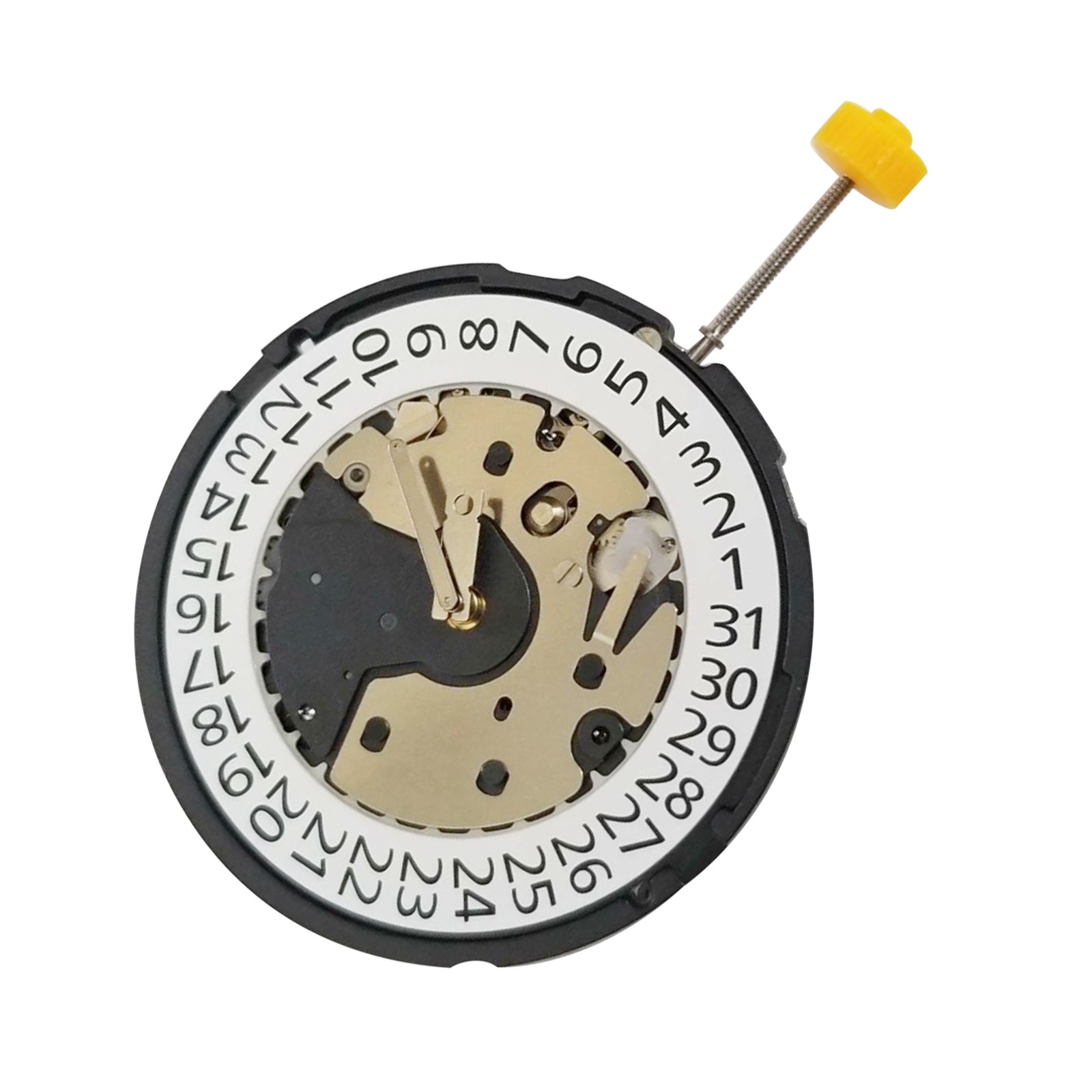 Date @ 4 Quartz Watch Movement With Stem Replacement Parts For Swiss Ronda Z60