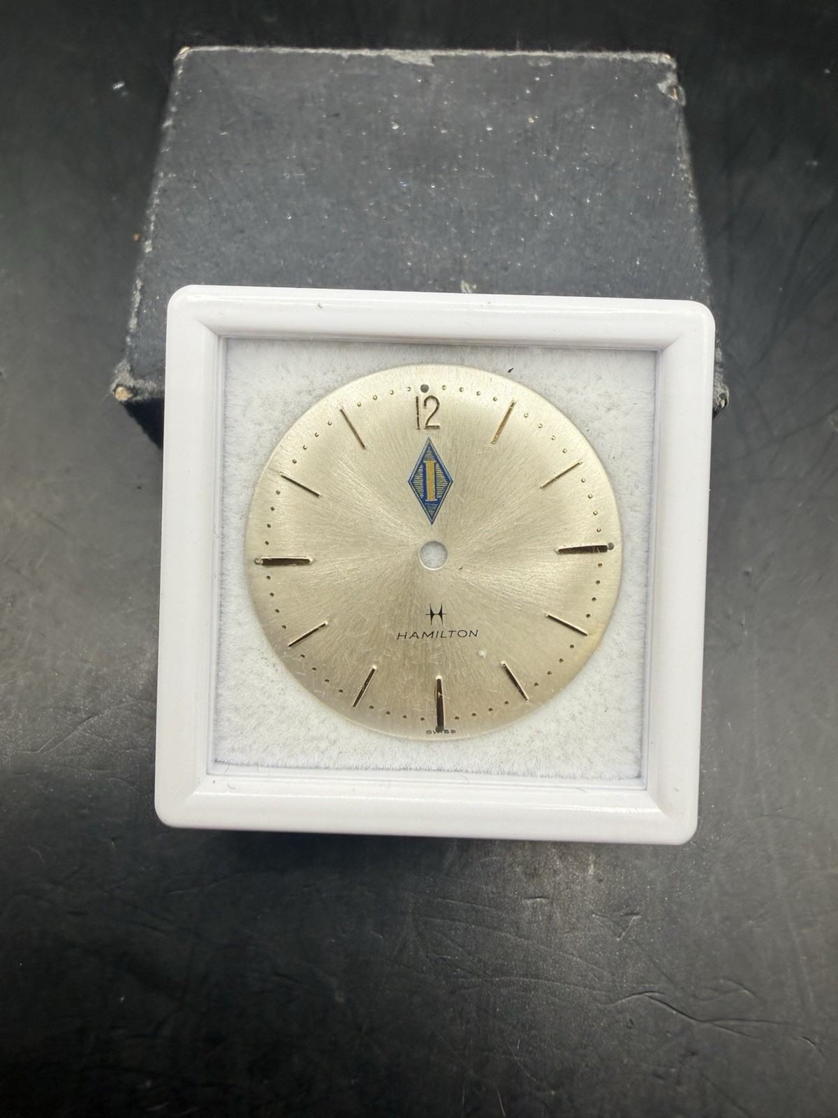 NEW OLD STOCK VINTAGE HAMILTON MEN’S WATCH DIAL 30MM NO DATE/DAY WINDOW
