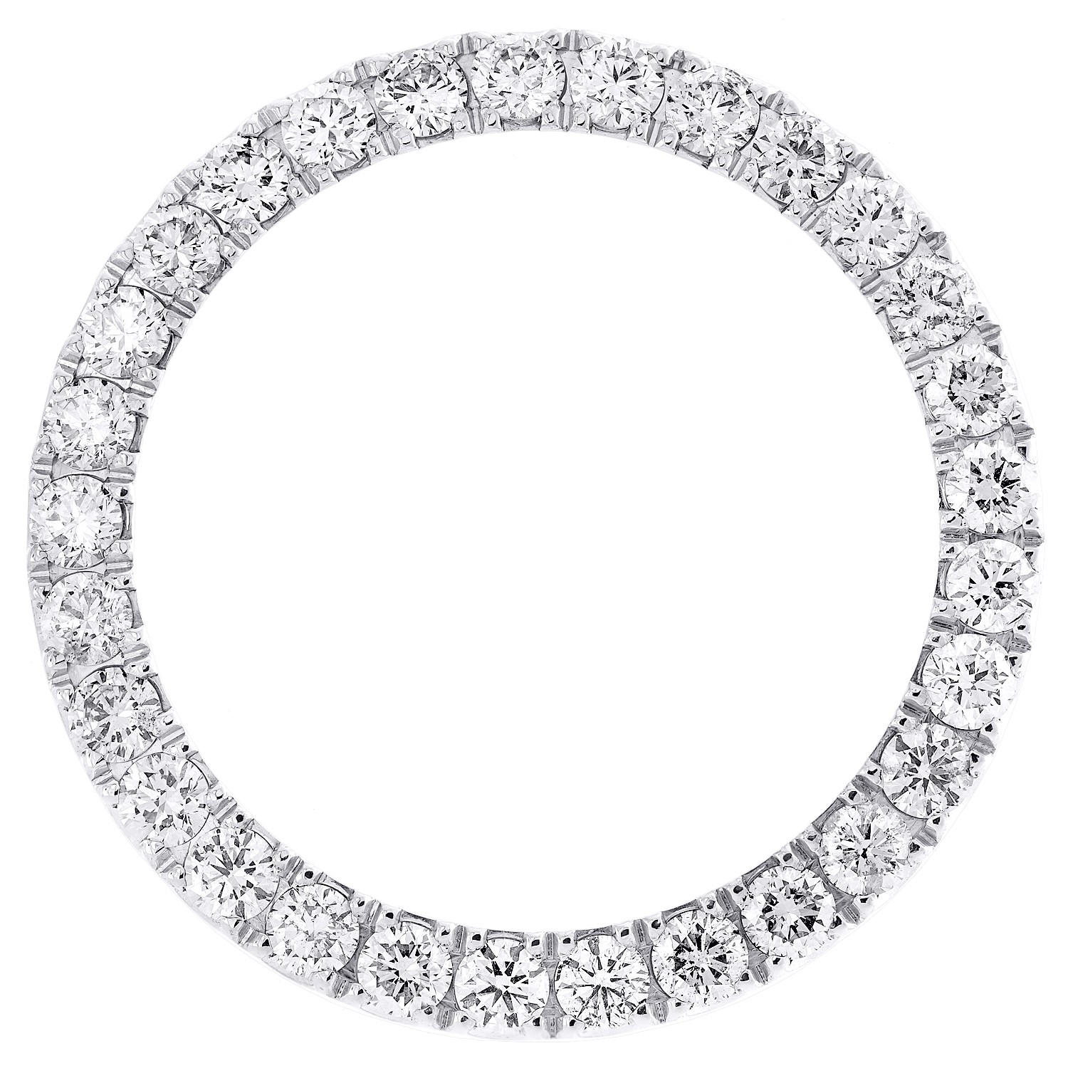 Custom U-Cut Prong Set Diamond Bezel For Rolex DateJust II 41mm Watch 6.60 CT