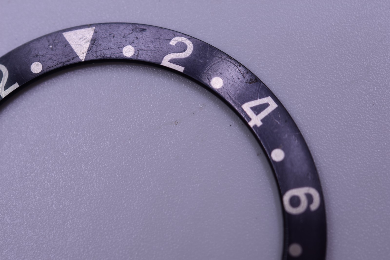 Vintage Rolex GMT Master 1675 16750 faded insert