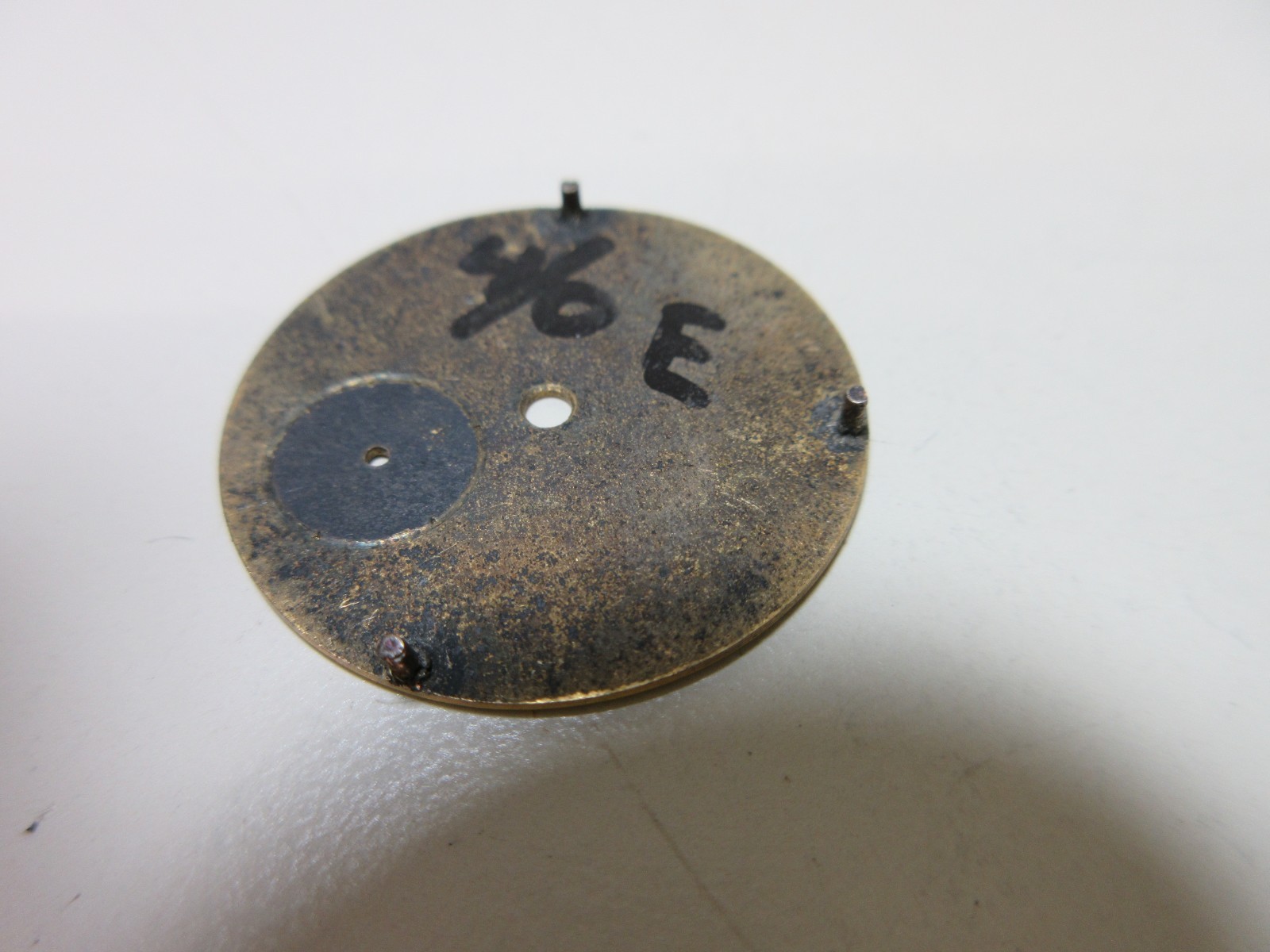 ELGIN MENS ROUND WATCH DIAL FACE WATCHMAKER REPLACEMENT PART #77
