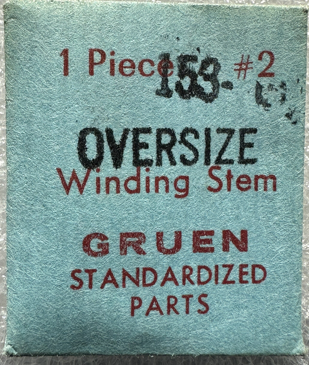 GRUEN #2 EB401 CAL153 WINDING STEM OVERSIZE JEWELER WATCH REPAIR NOS WP1