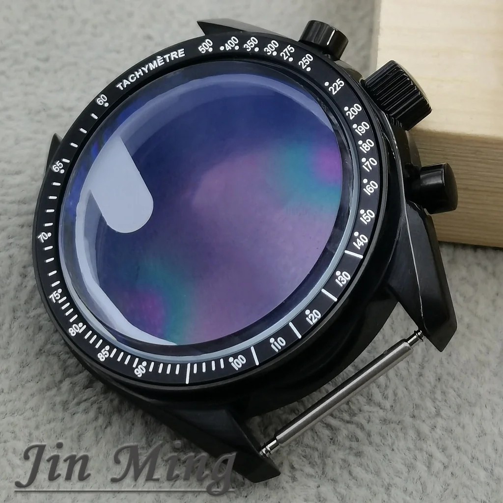 High Quality VK63 case 39.7mm moonswatch metal case chronograph case bezel,VK63