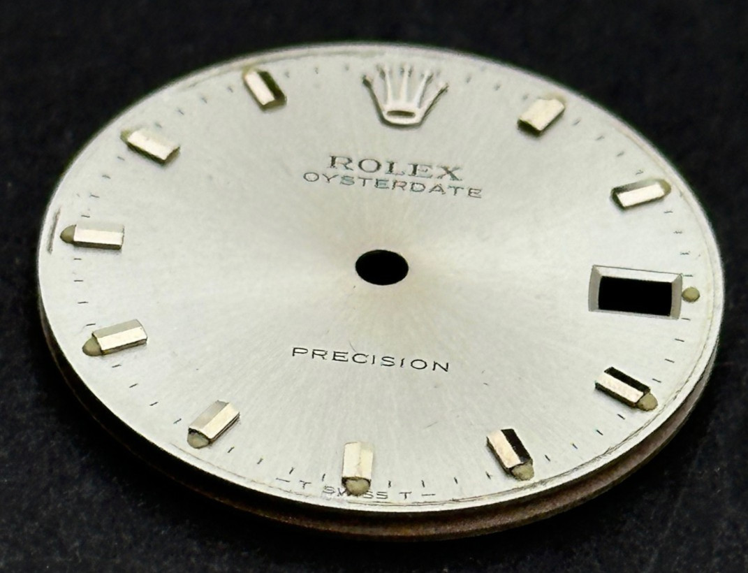 Vintage Rolex Oysterdate Precision Watch Dial For 6466