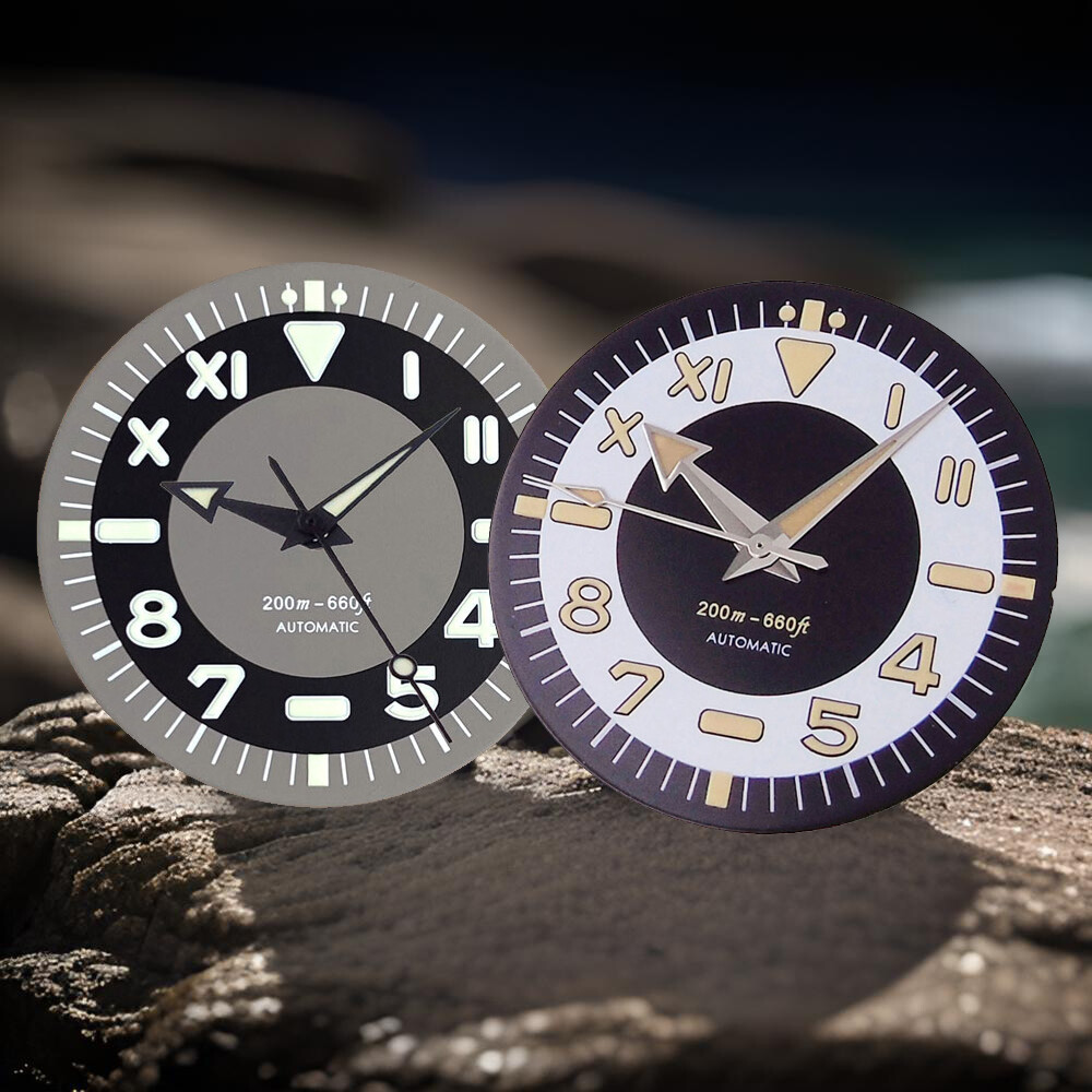 31mm Luminous Watch Dial Face Accessories For NH35 NH36 ETA2824 PT5000 ST2130
