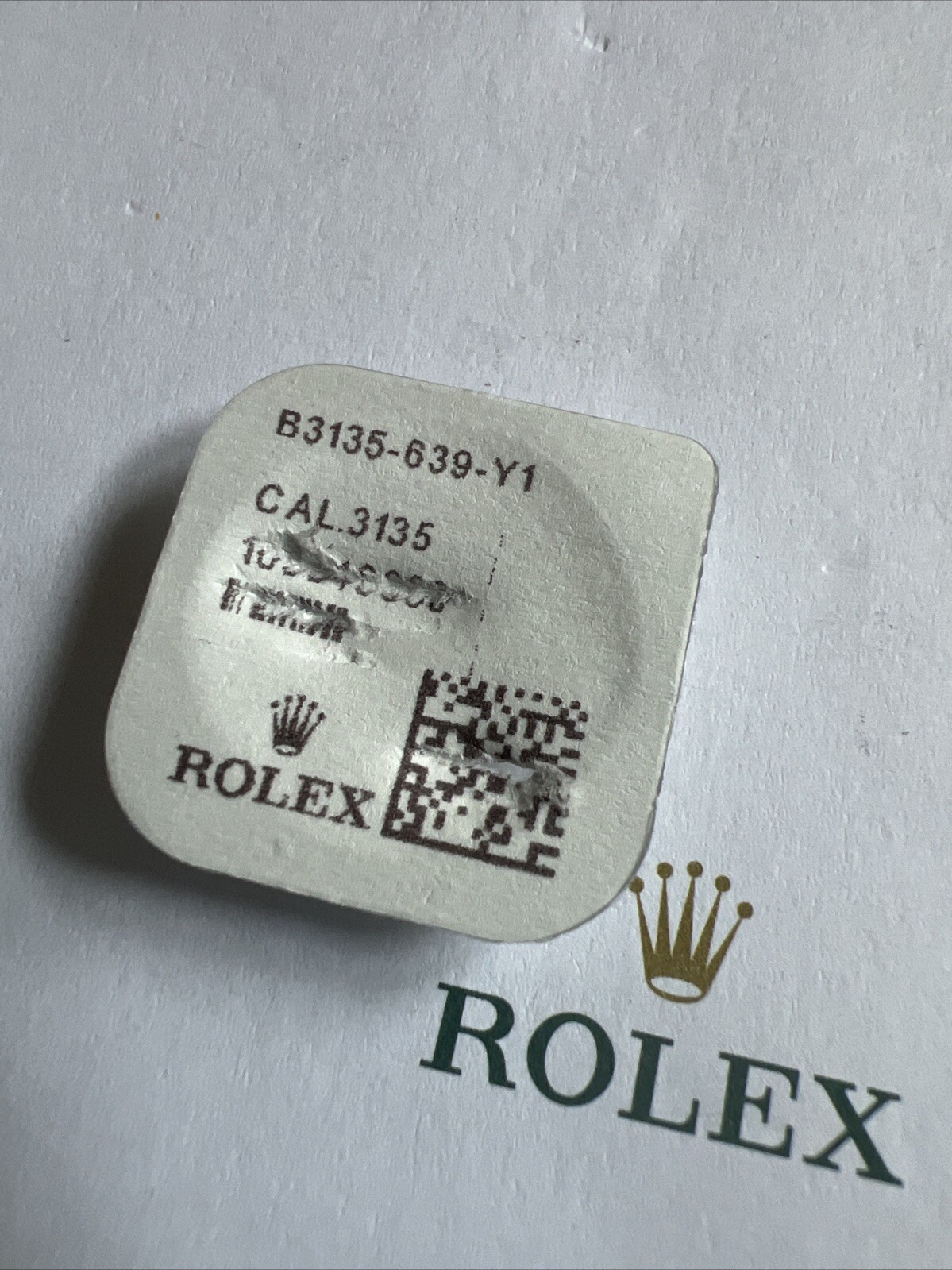 GENUINE Rolex 3135 3155 3185 639 intermediate Date Corrector Wheel New Sealed