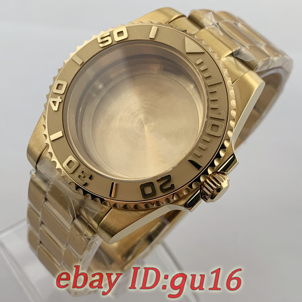40mm Ceramic bezel Watch Case Fit NH34 NH35 NH36 ETA 2824/2836 Miyota82 Series