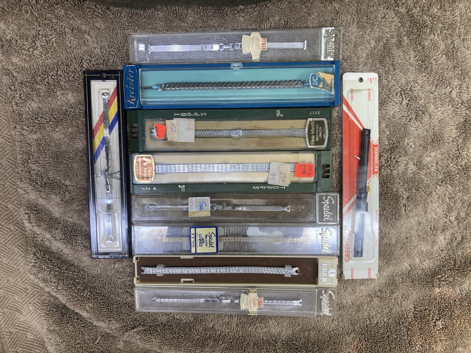 10 Vintage NOS Wrist Watch Bands