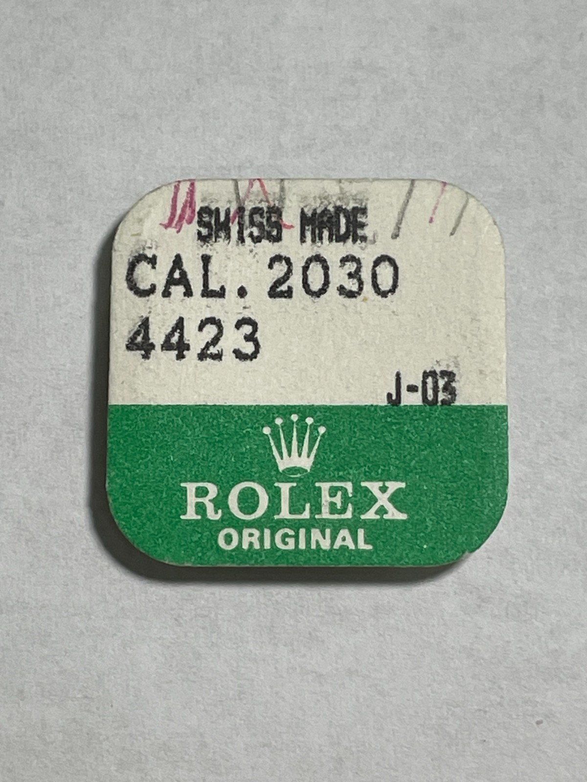 Genuine Rolex Minute Pinion Cal 2030 /2035 Ladies Oyster Perpetual Part 4423 NOS