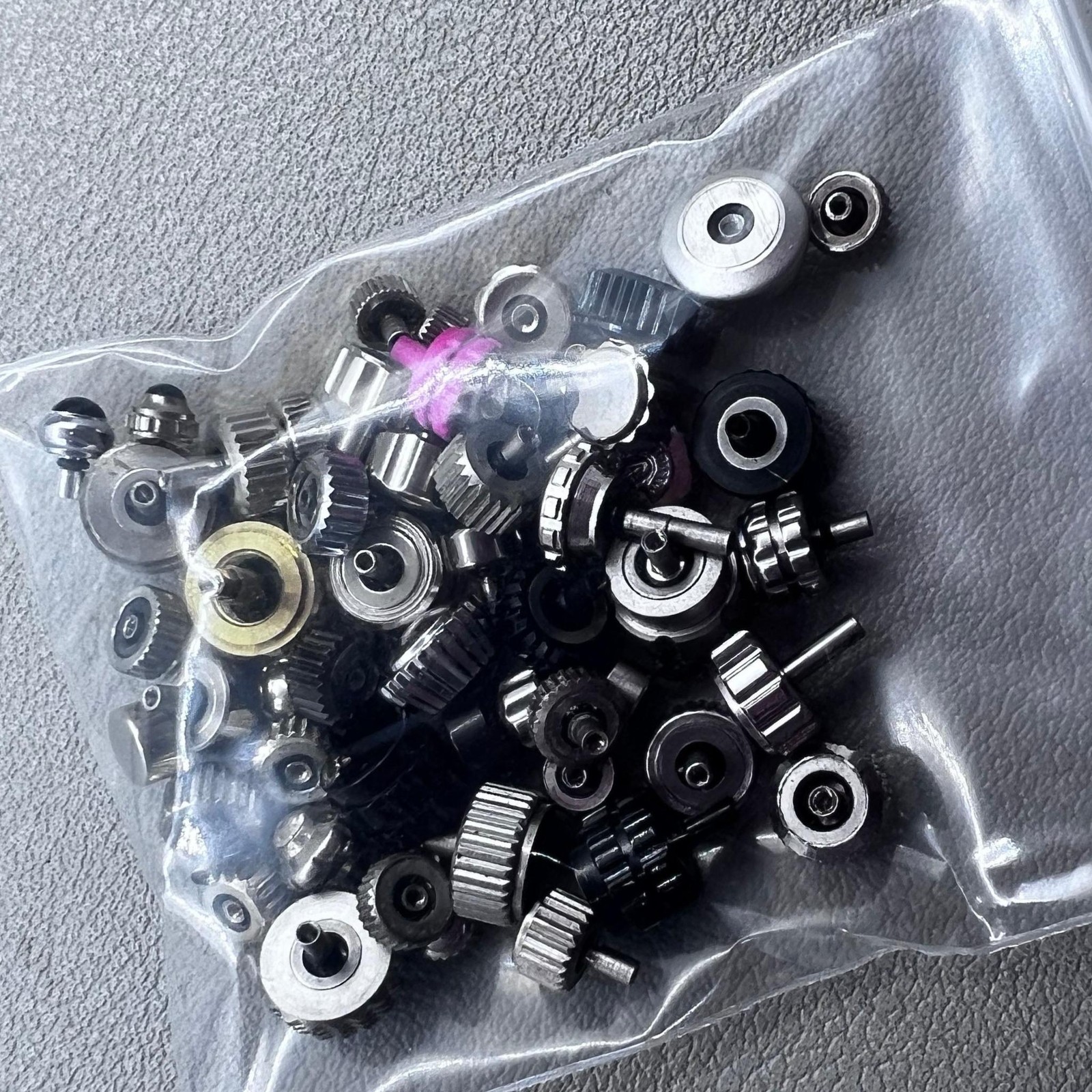 Assortment Mixed Watch Push Watch Buttons (Approx 50 PIECES/Pack )