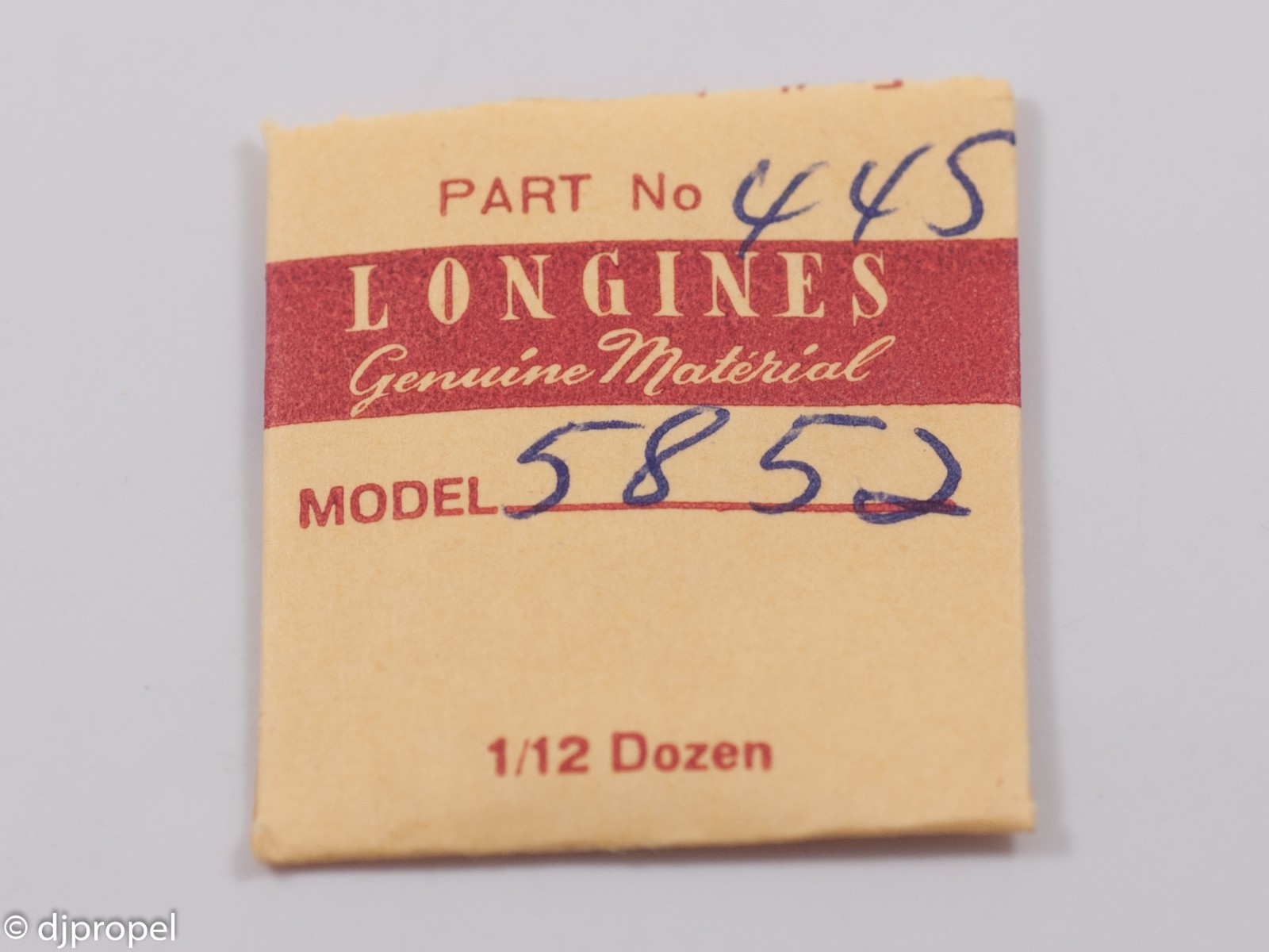 Longines Genuine Material Set Bridge Part 445 for Longines Cal. 5852