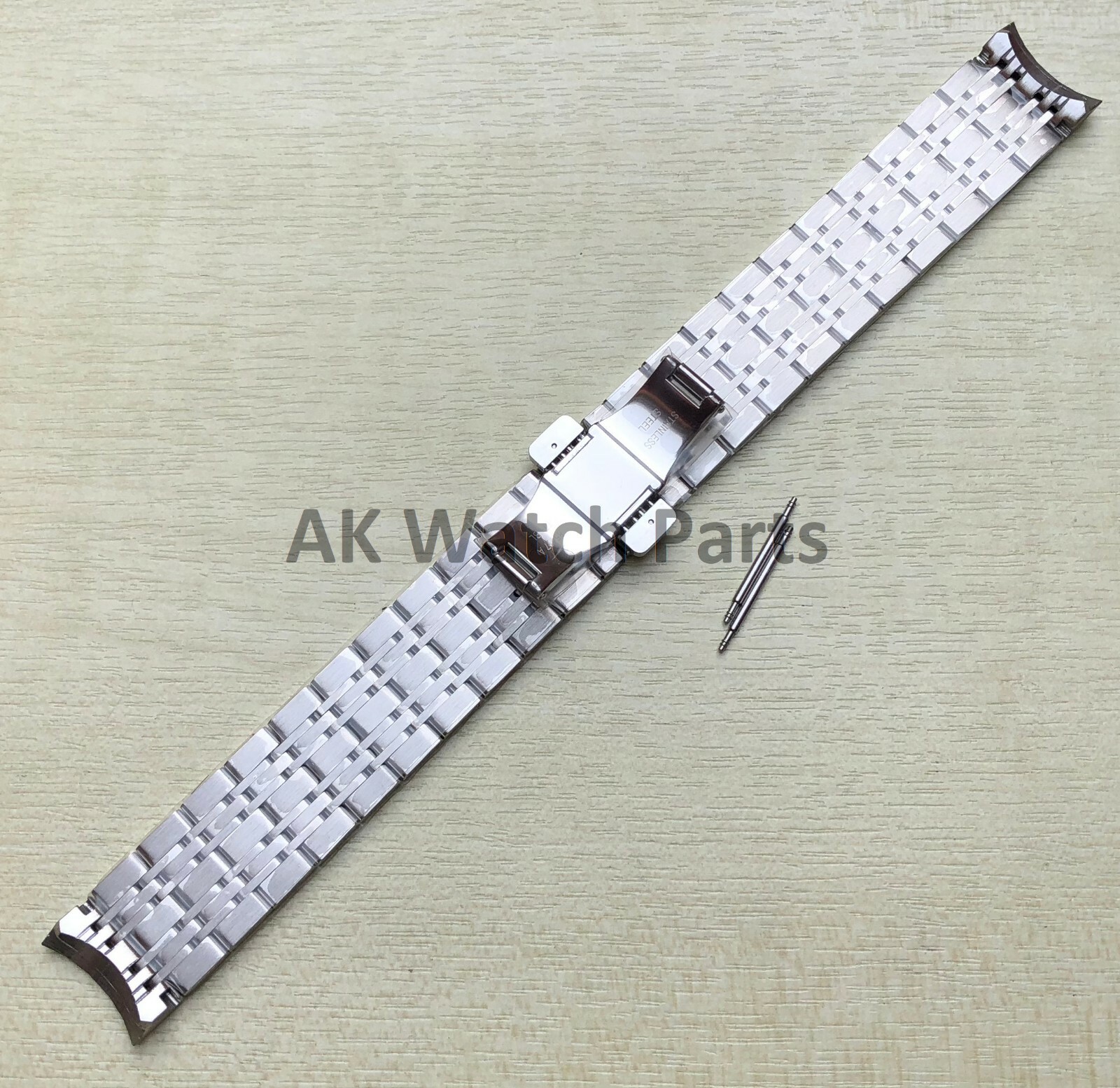 19mm TWO-TONE Strap Fits Tissot Carson T085407A T085410A Bracelet/Band Watch