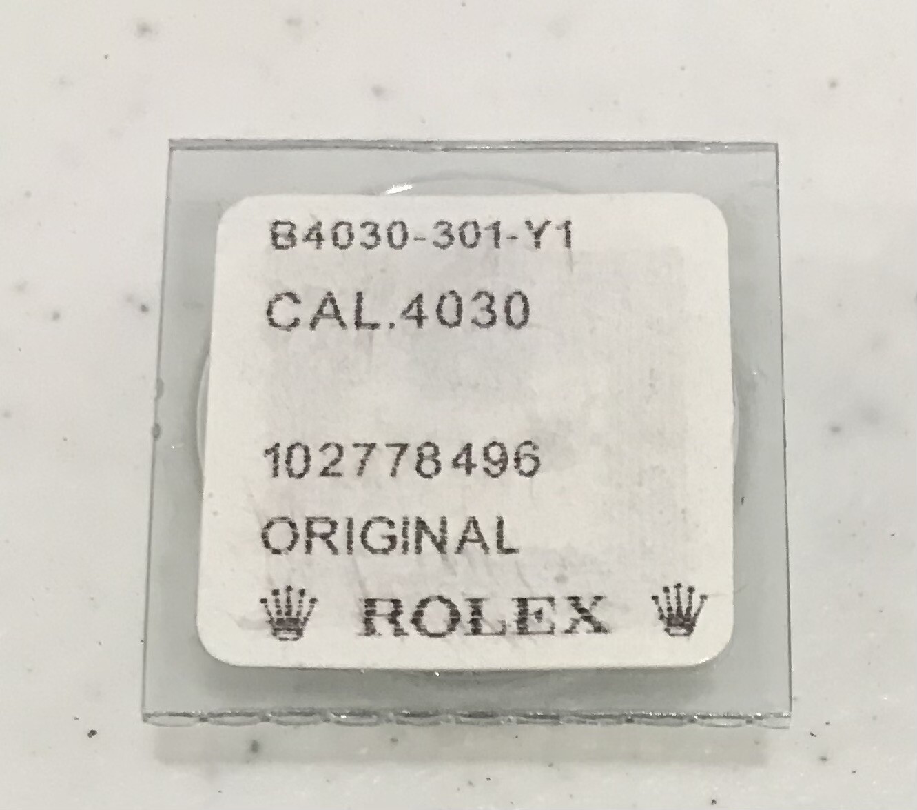Rolex Calibre 4030 Spring for Click 4030-301 – New Sealed Package