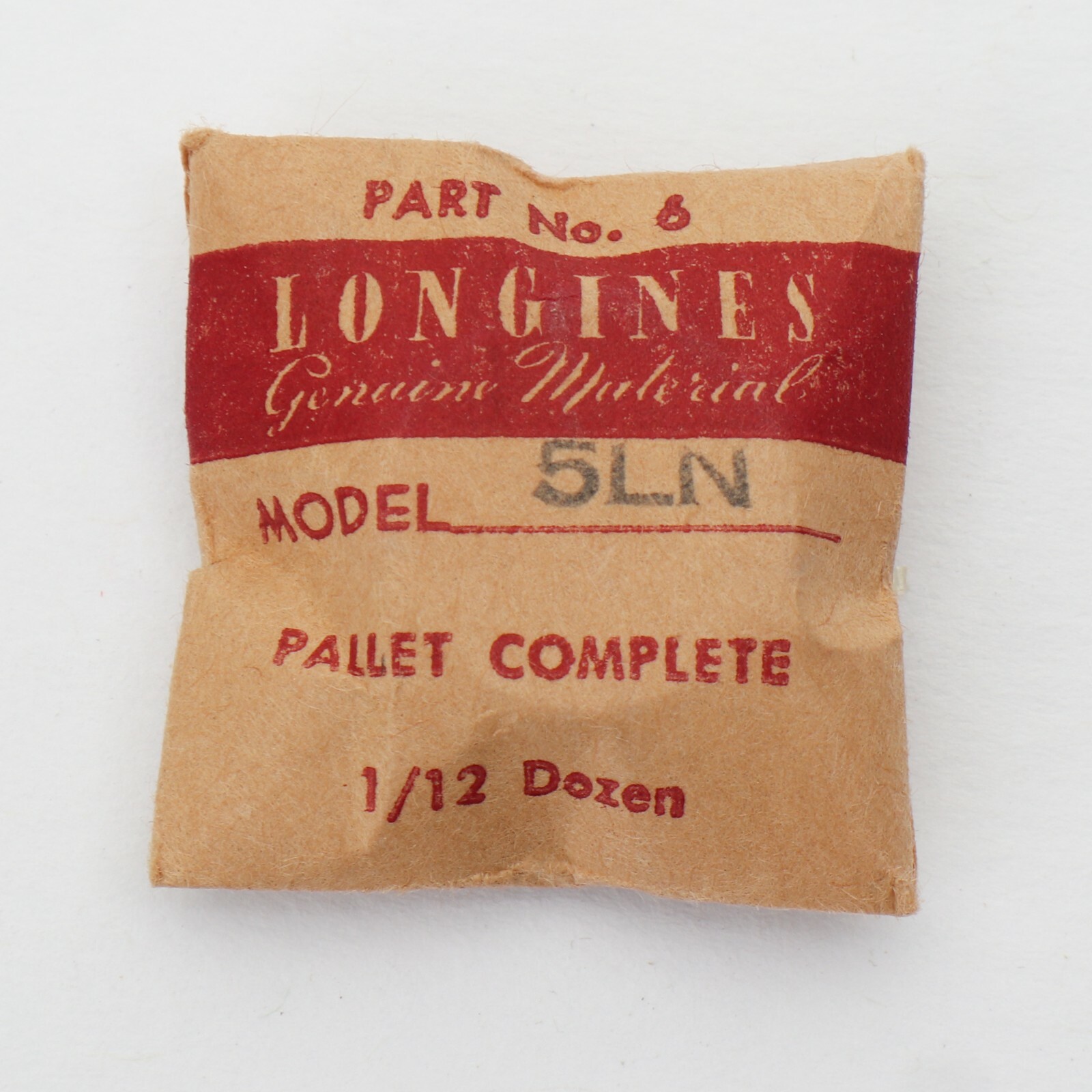 Longines 5LN Pallet Fork Watch Part Watchmakers Part #710 New Old Stock (PFC)