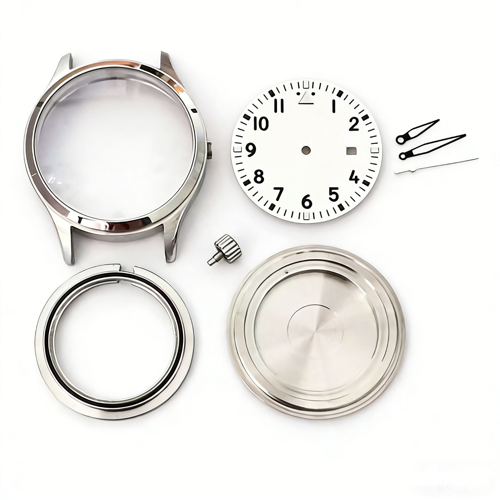 40mm Mens Watch Case Dial Hands Fits Miyota 8215 8200 2813 Movement