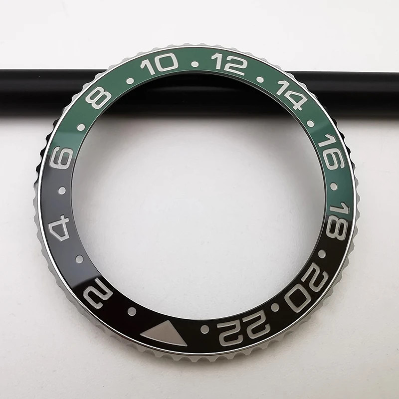 Ceramic Watch Bezel Insert Fits Rolex GMT Master II Sprite 126720VTNR
